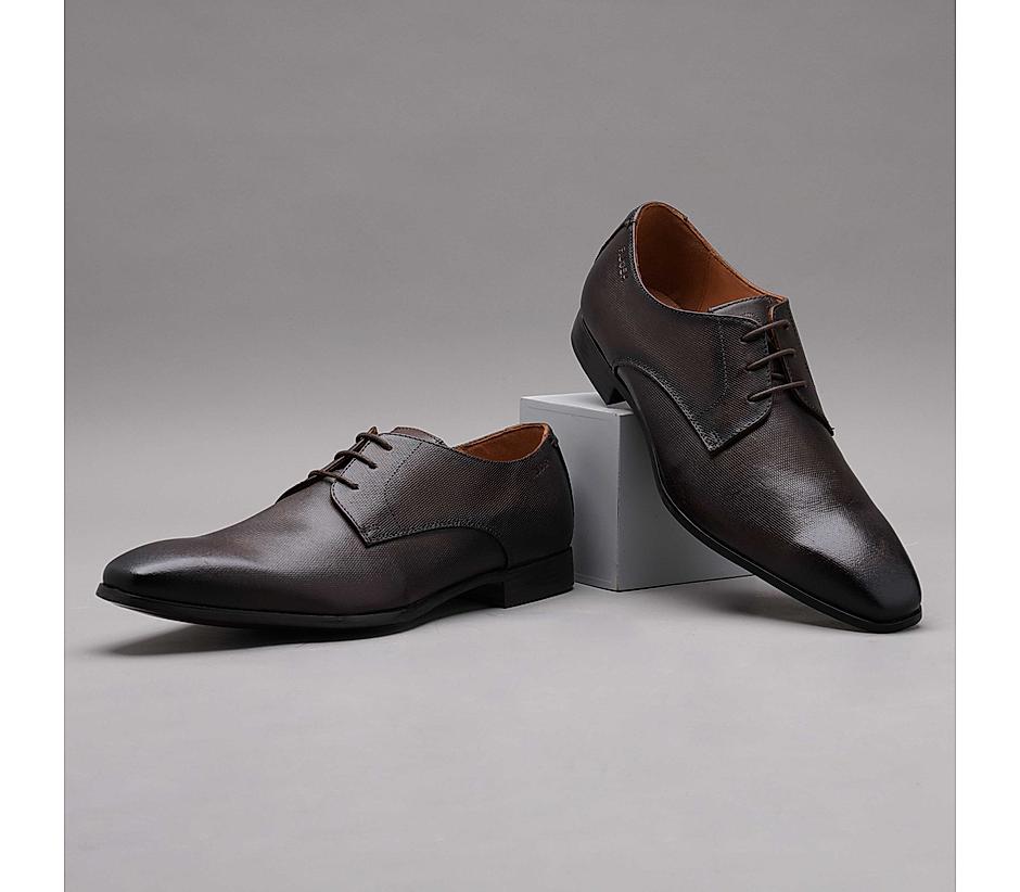 Ruosh men's leather formal shoes discount
