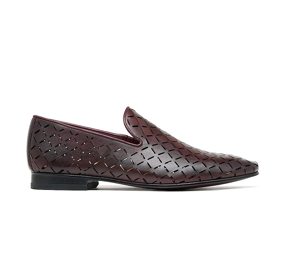 The Kotan Burgundy Men Occasion Slip-on Ruosh