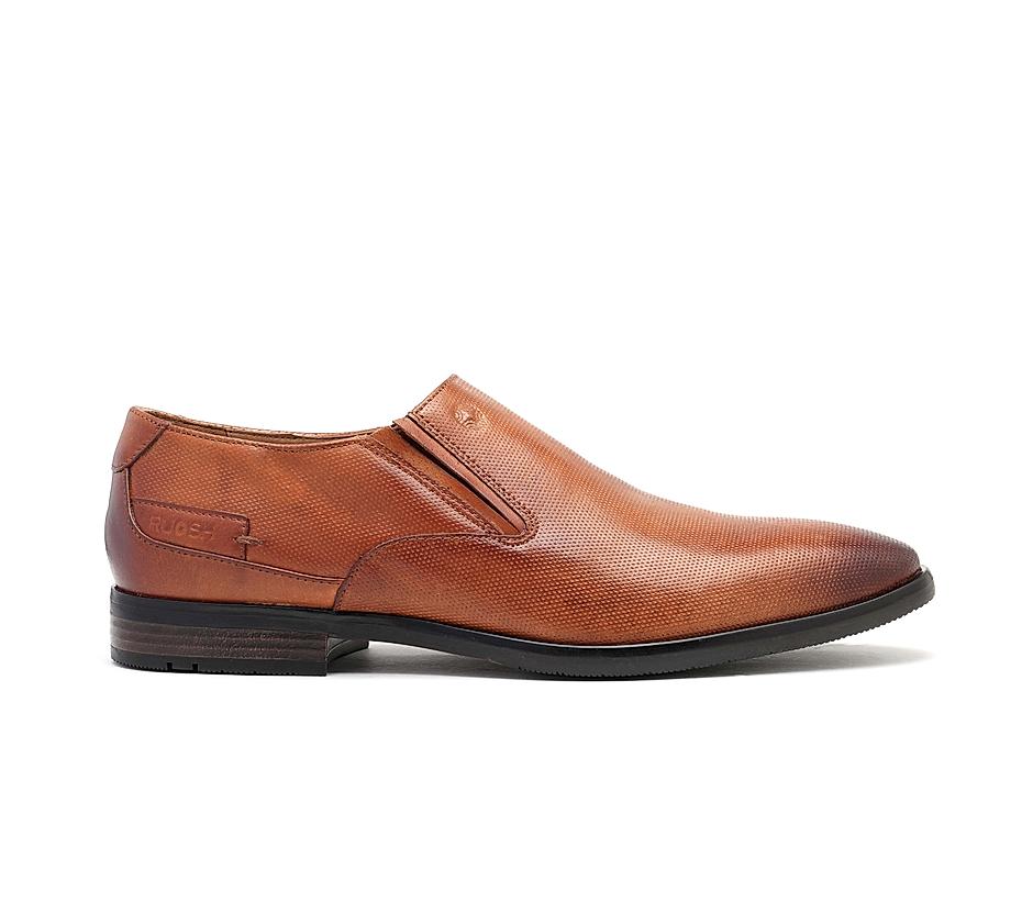 The Newyork Tan Men Formal Slip-on Ruosh