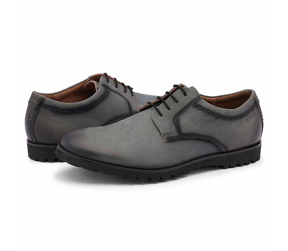 Clarks men's raharto plain oxford grey nubuck 2025