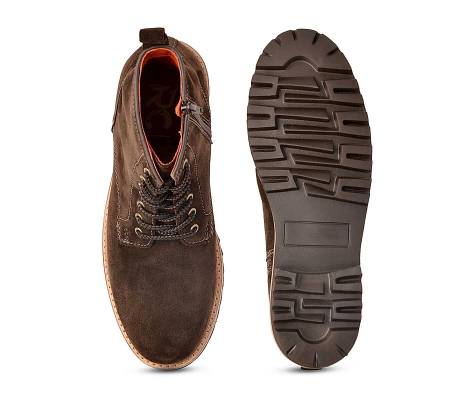 The Bob Green Men Casual Suede Ankle Boot Ruosh