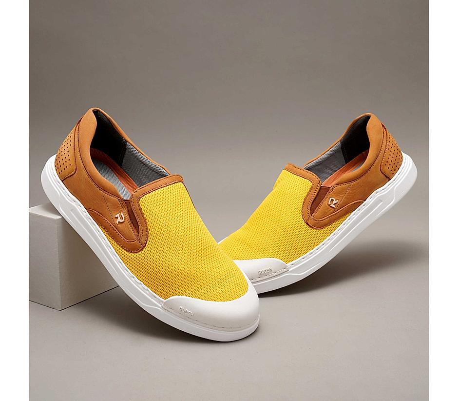 The Cool Yellow Men Casual Sneaker Ruosh