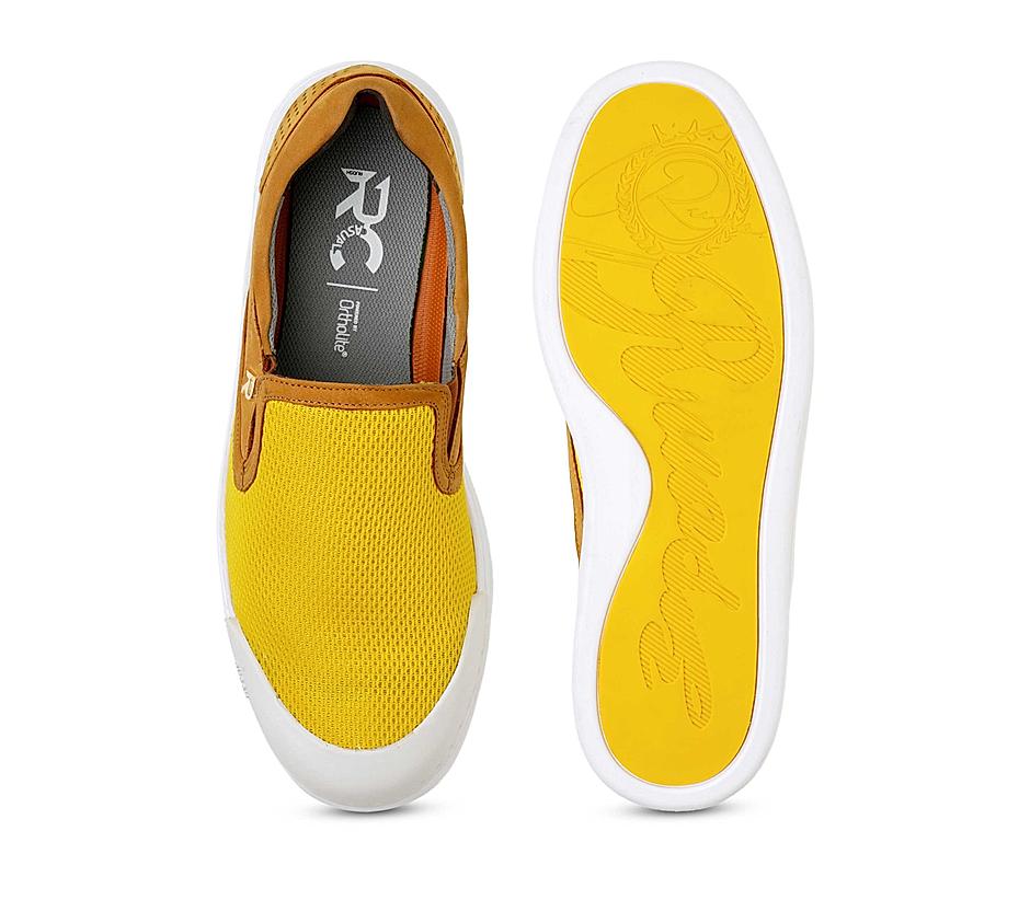 The Cool Yellow Men Casual Sneaker Ruosh