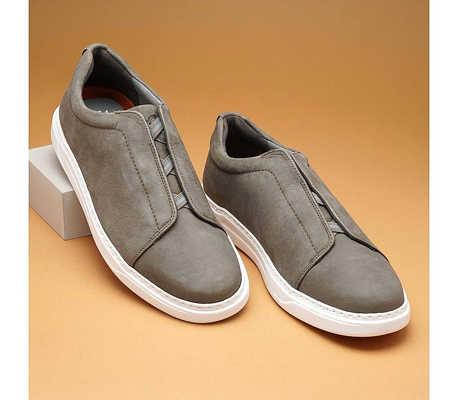 Olive casual shoes top