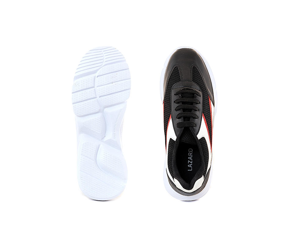 KHADIM Pro Black Running Sports Shoes for Men (3361706)