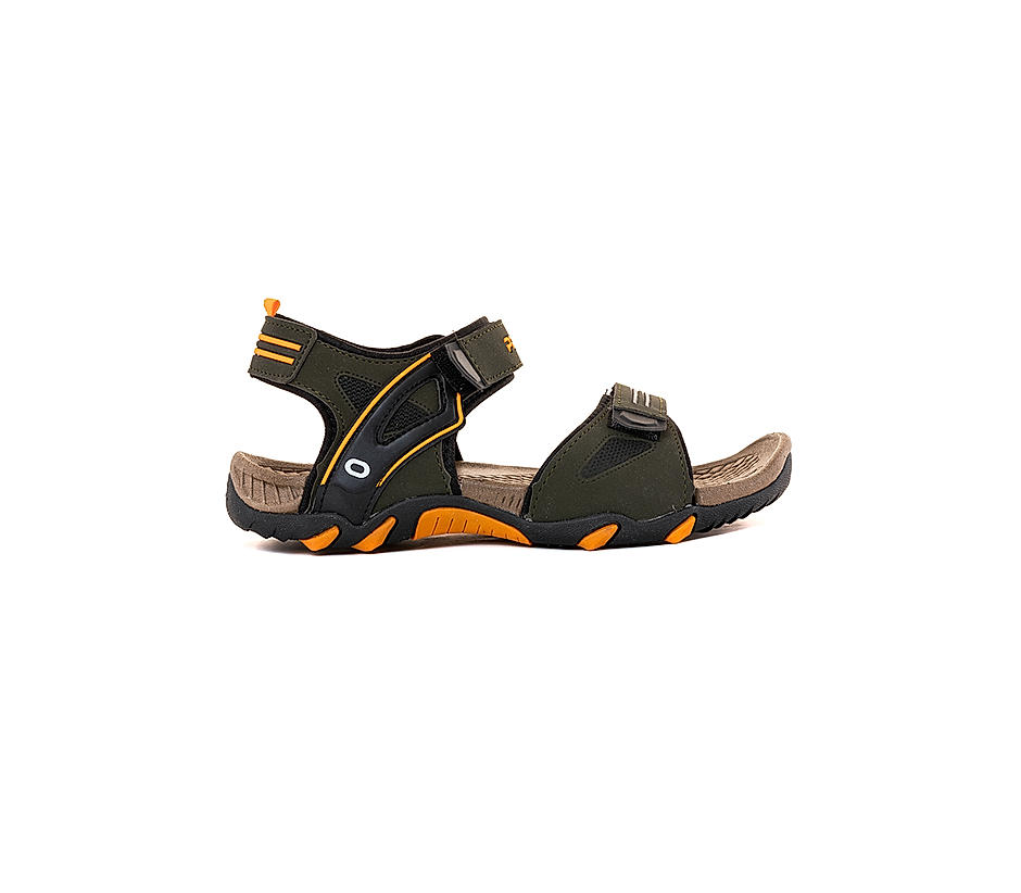 KHADIM Pro Olive Green Floaters Kitto Sandal for Men (4731447)