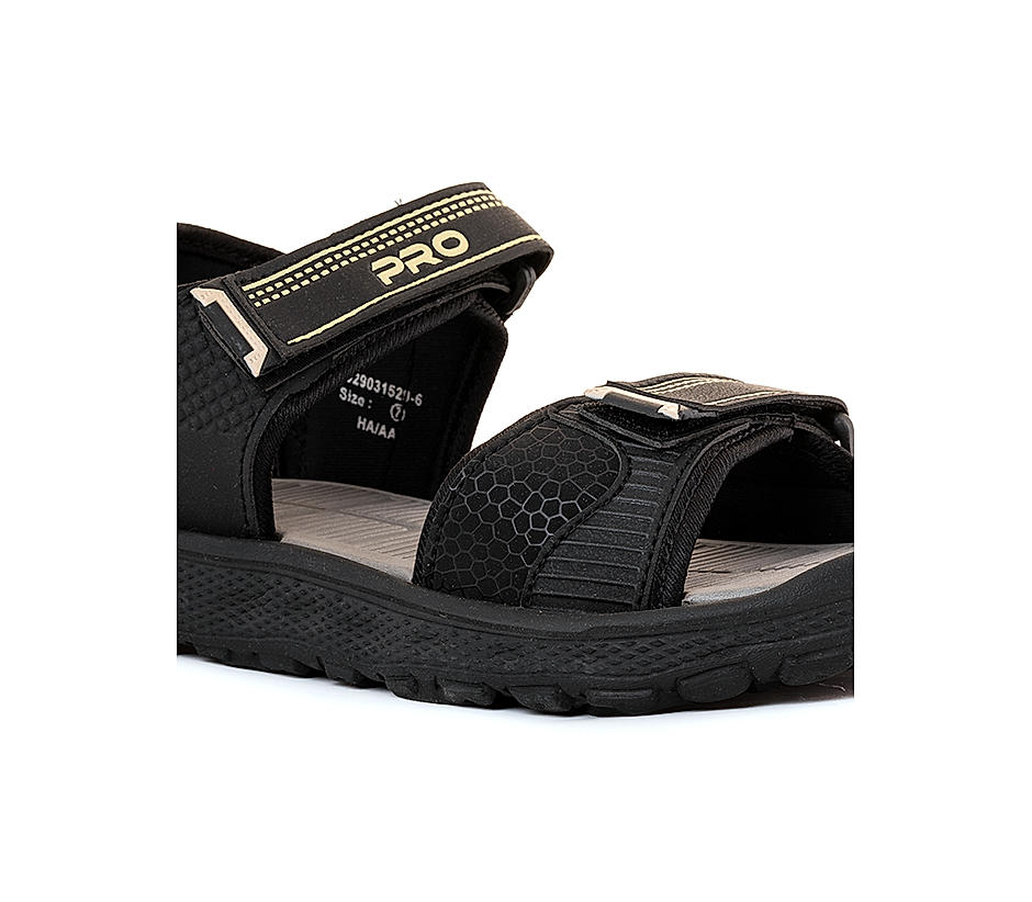 KHADIM Pro Black Floaters Kitto Sandal for Men (5290316)