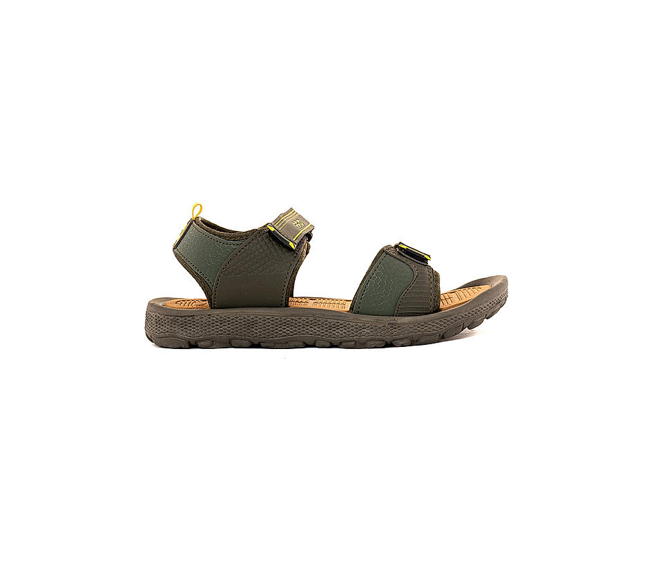 KHADIM Pro Olive Green Floaters Kitto Sandal for Men (5290317)