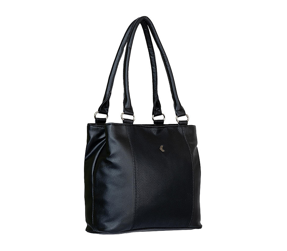 Khadim Black Handbag for Women