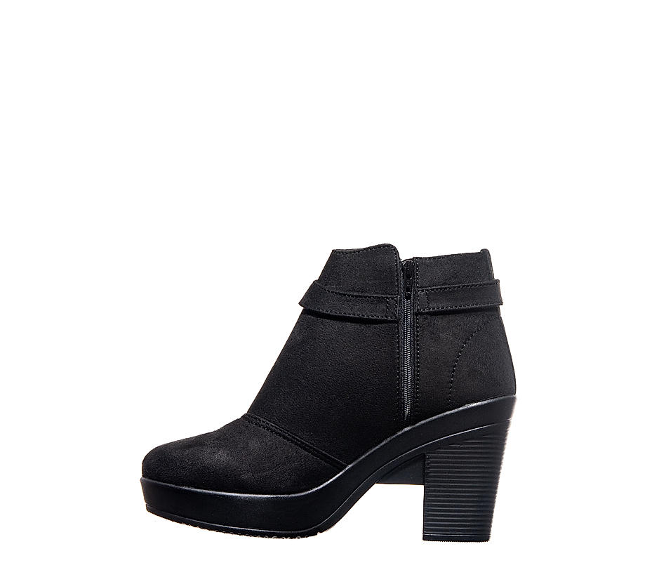 Black Block Heel Boots