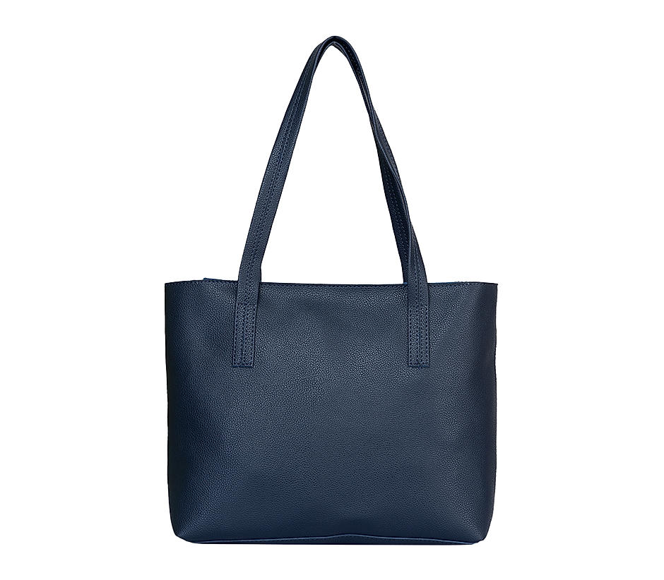 Khadim Navy Blue Handbag for Women