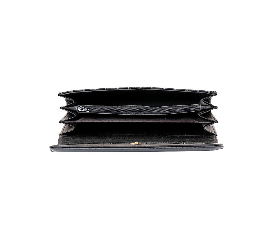 Khadim Brown Clutch Bag Wallet for Women (3482743)
