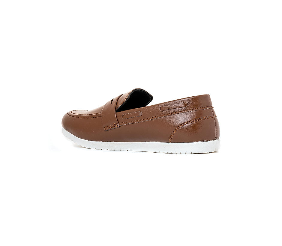 Pedro Brown Loafers Casual Shoe for Boys (8-13 yrs)