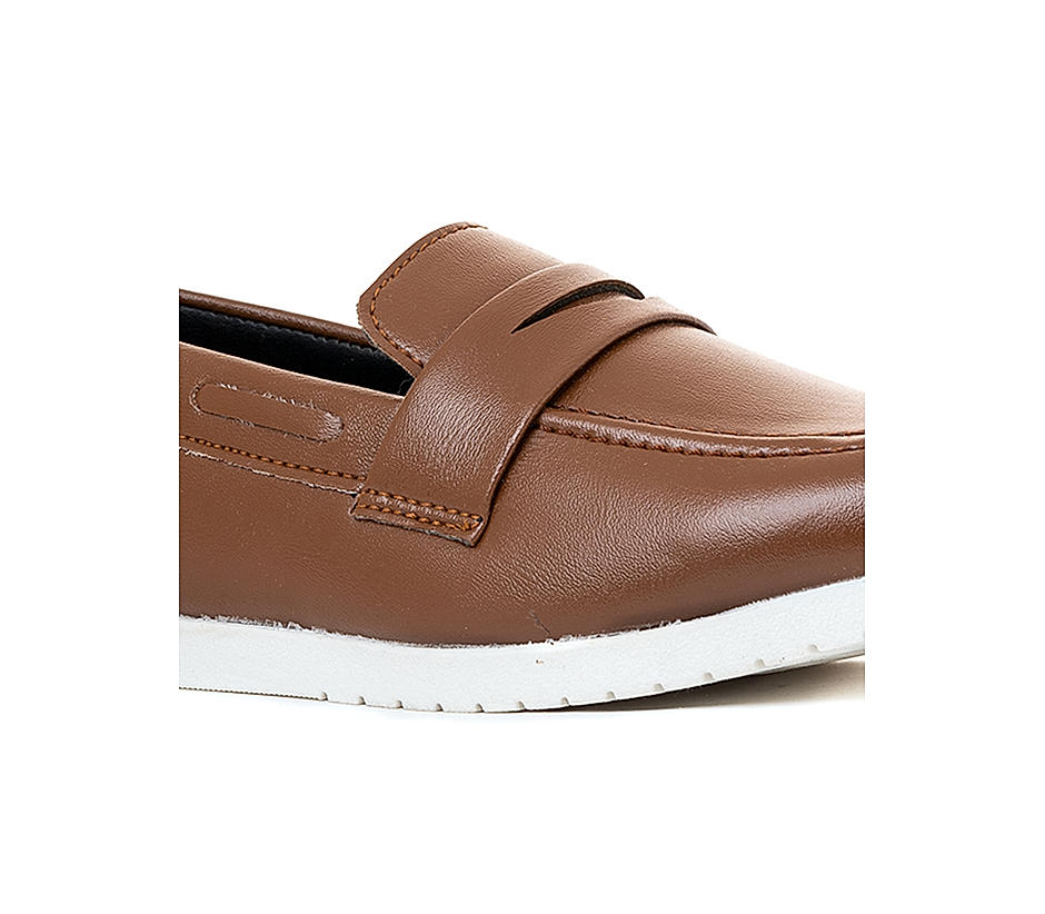 Pedro Brown Loafers Casual Shoe for Boys (8-13 yrs)