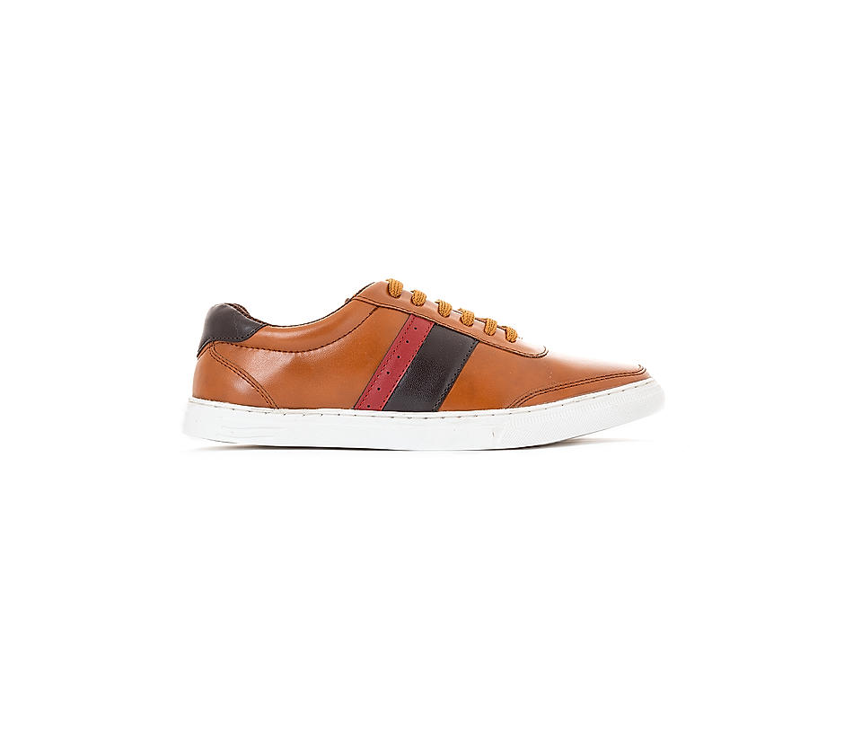 Buy Lazard Tan Brown Casual Sneakers for Men Online at Khadims