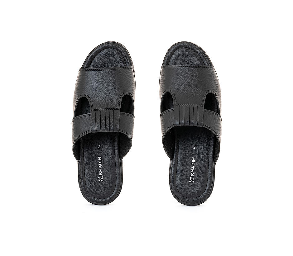Buy Khadim Black Mule Sandal for Men Online at Khadims | 73228773260