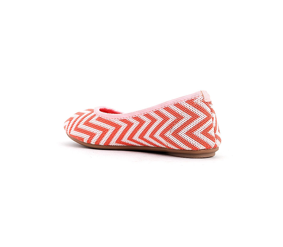 Adrianna Pink Ballerina Casual Shoe for Girls (4.5-12 yrs)