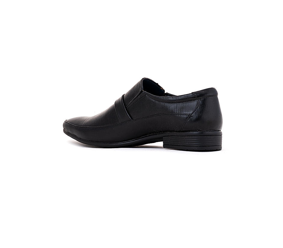 KHADIM Black Formal Slip On Shoe for Men (2830056)