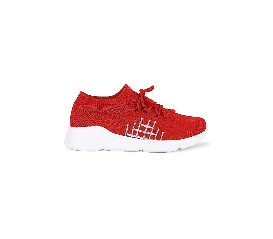 Pro Red Walking Sports Shoes for Men