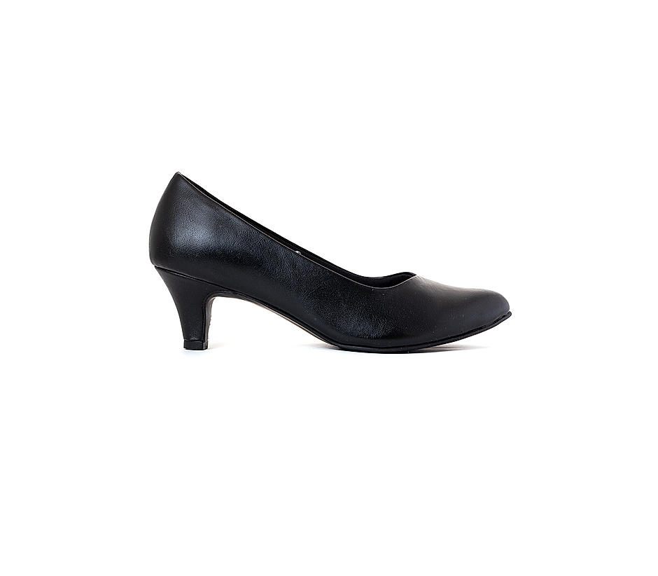 Sharon Black Pump Shoe Heels for Women