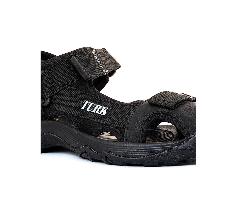 Turk Black Floater Sandal for Men