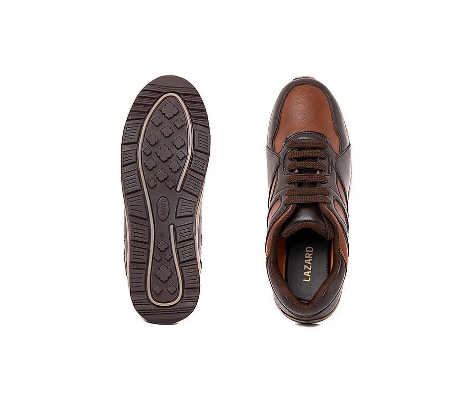 Buy Lazard Brown Casual Sneakers for Men Online at Khadims