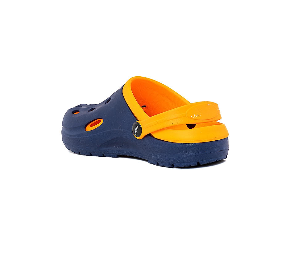 KHADIM Pedro Navy Blue Washable Clog Sandal for Boys - 5-13 yrs (67000