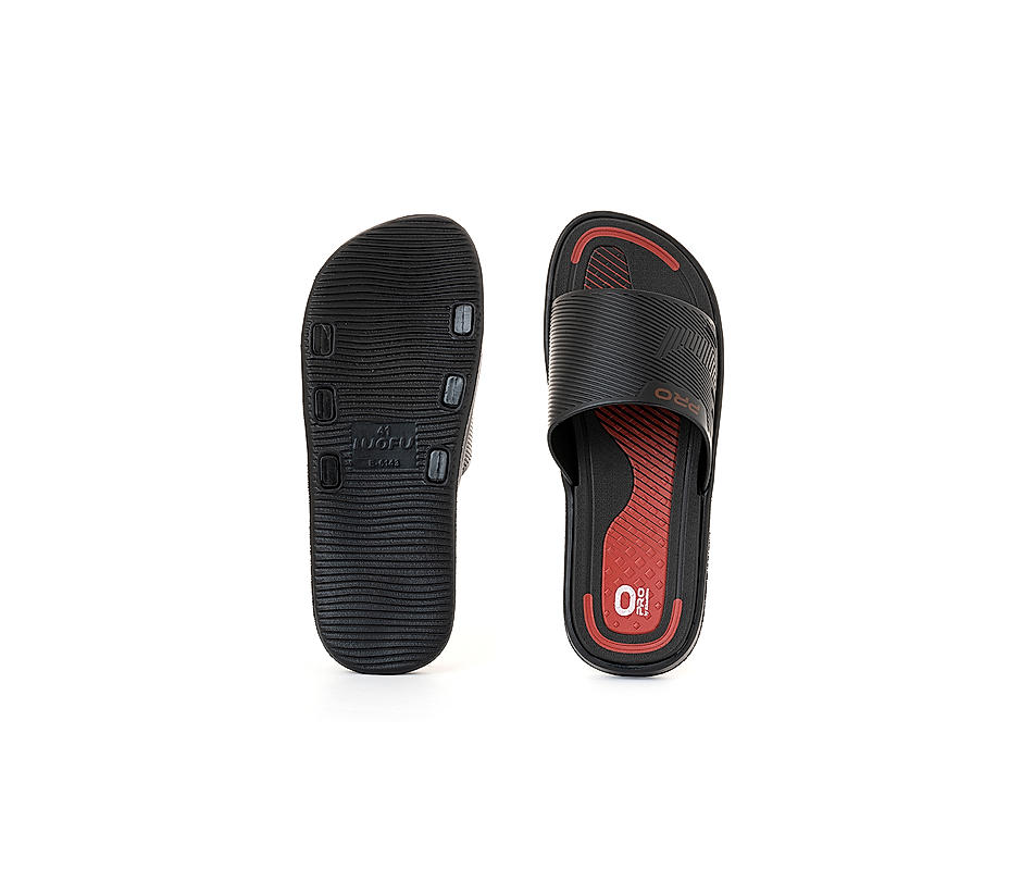 Pro Black Slide Slippers for Men