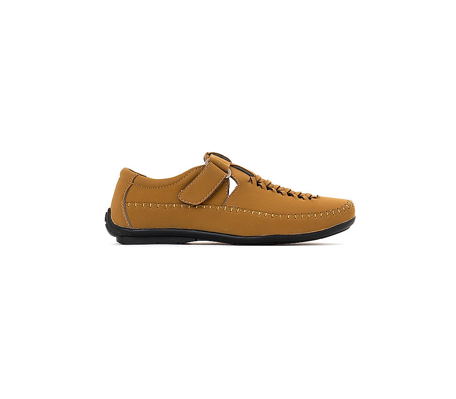 Lazard Tan Peshawari Shoe Sandal for Men