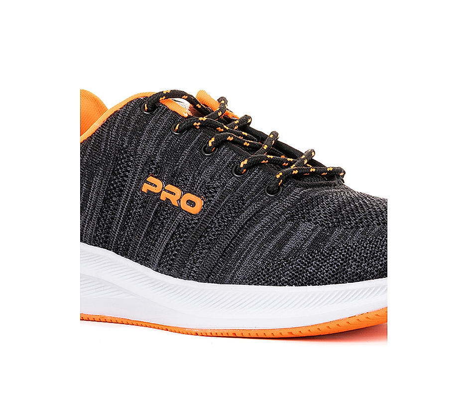 Buy Pro Black Running Sports Shoes for Men Online at Khadims 67000567060
