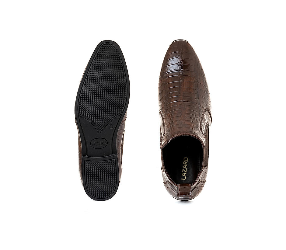 Buy Lazard Brown Casual Sneakers for Men Online at Khadims