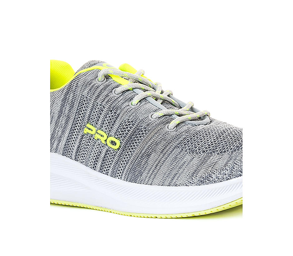 pad Slip schoenen vlinder Buy Pro Grey Running Sports Shoes for Men Online at Khadims | 67000567020