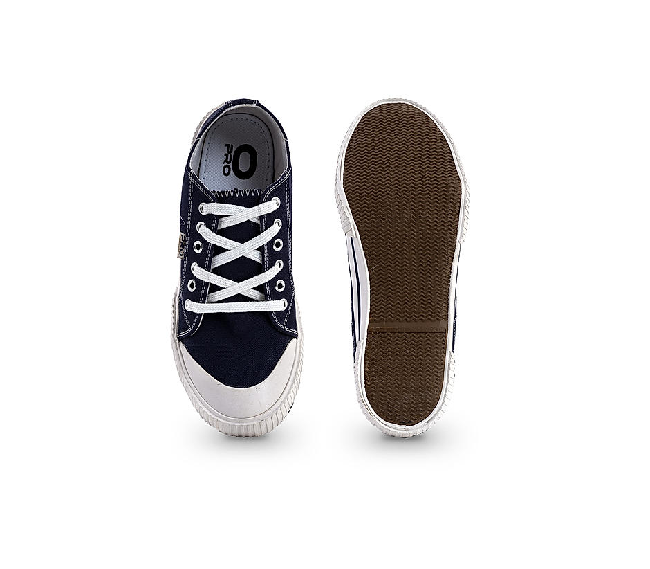 Pro Navy Blue Plimsoll Casual Canvas Shoe for Women