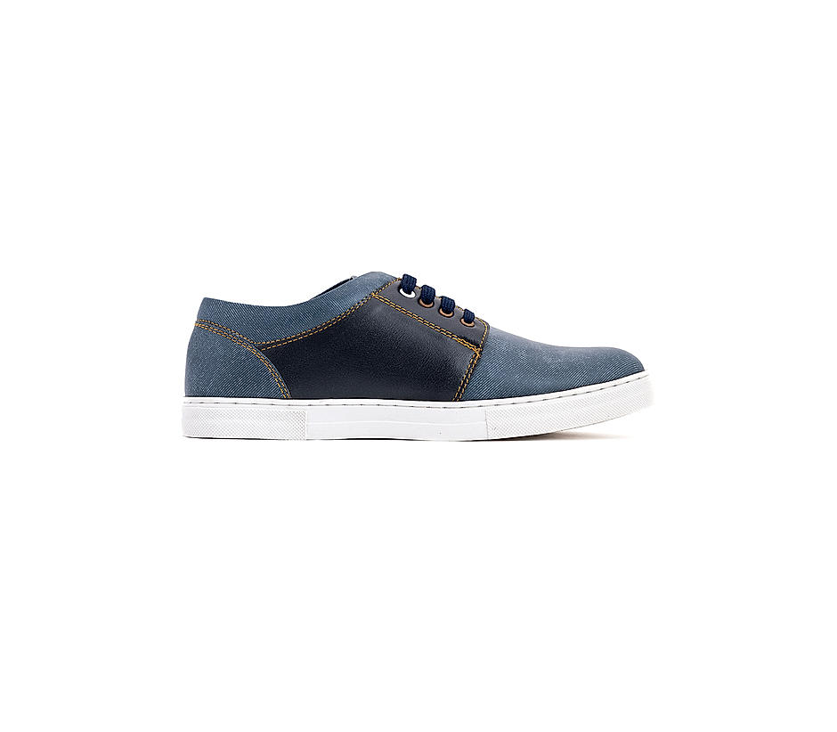 Lazard Blue Derby Casual Shoe for Men
