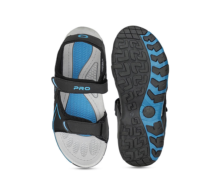 Pro Black Floater Sandal for Men