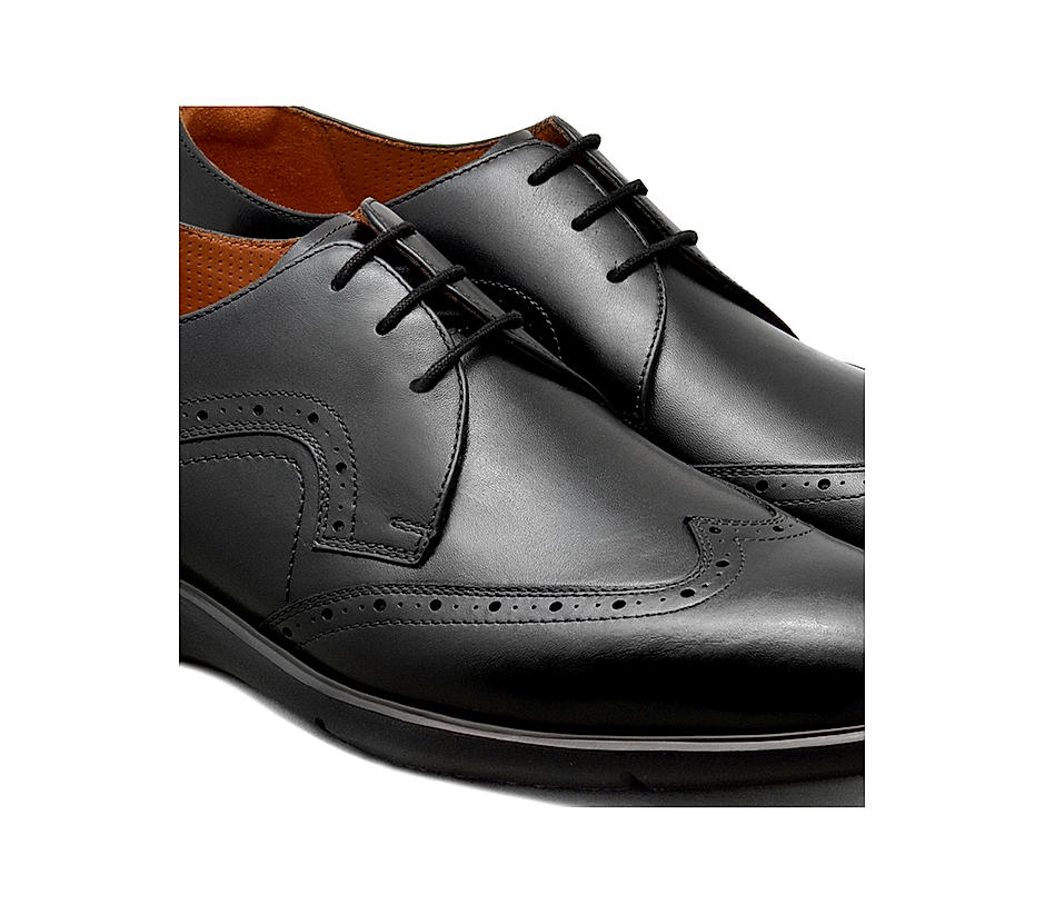 Ruosh Men Dress Casual-Lace Up-Derby-Wing Tip