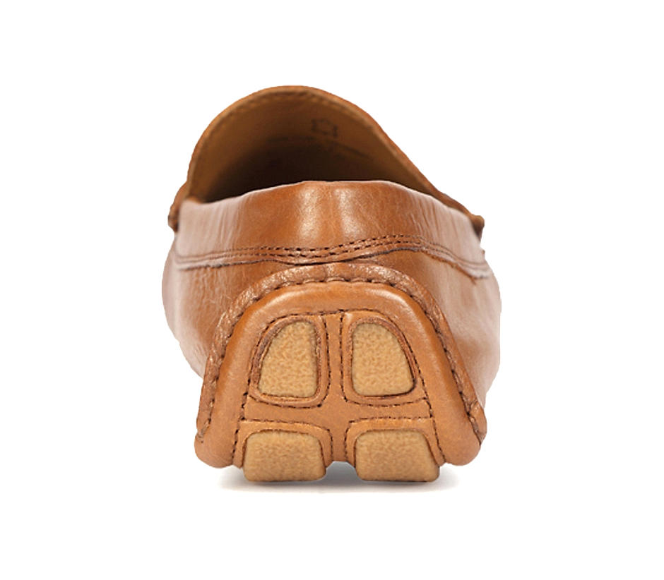 Ruosh Men Tan Brown STAN Leather Driving Shoes