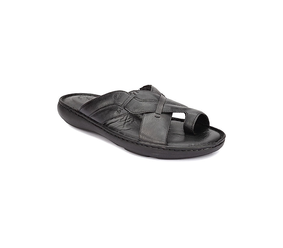Buy CLARKS Black Leather Low Tops Slipon Mens Sandals | Shoppers Stop-hkpdtq2012.edu.vn
