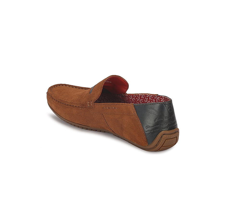 V8 by Ruosh Men Tan Brown Loafers