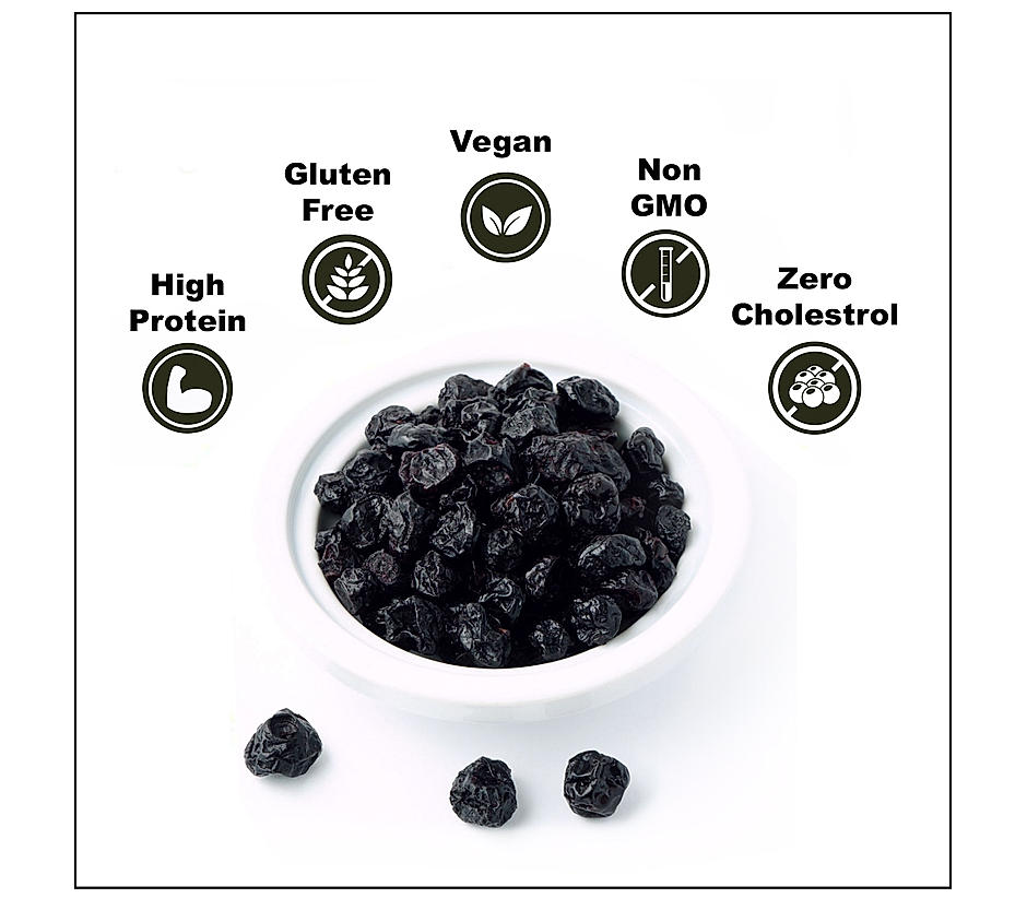 Blueberry　Whole　Online　Foods　Dried　Wonderland　Pouch　Buy　at　(150gX4)　600g　Californian　Wonderland　Tasty　Healthy　Foods　DRIEDBLUBERRY-150G-4