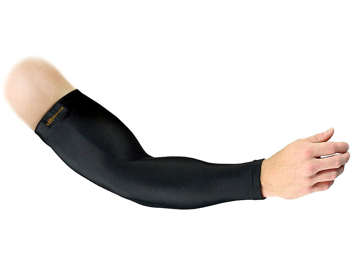 Arm Sleeves for Athletic Arm Sleeves Perfect for Cricket (Sold as a Pair)  Black 