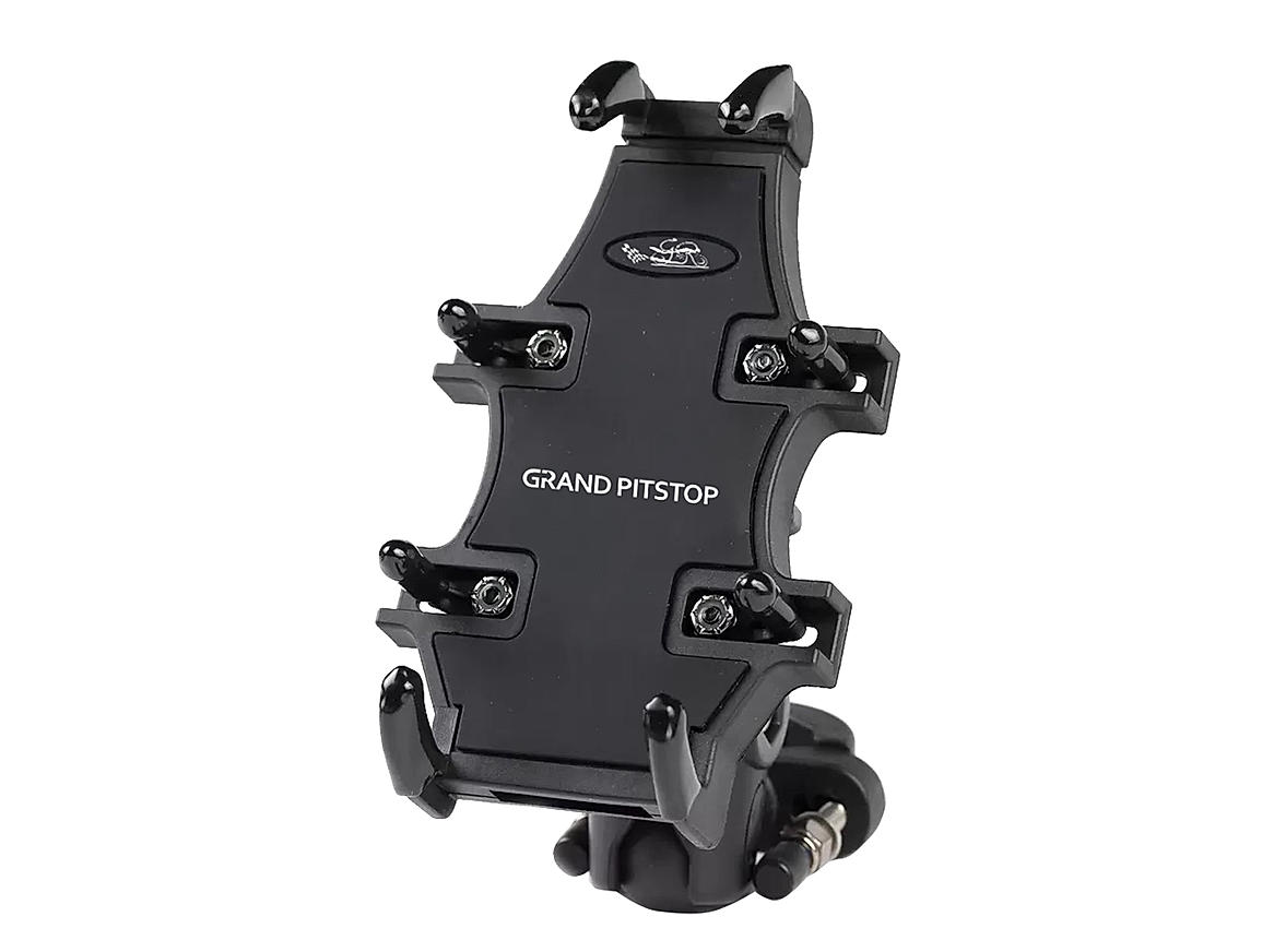 4-Sided Grip Mobile Holder Mount - Black