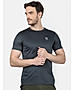 Rock.it Grey Round Neck Regular Fit T-Shirt