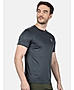 Rock.it Grey Round Neck Regular Fit T-Shirt