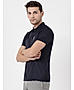 Rock.it Navy Collar Regular Fit T-Shirt