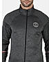 Rock.it Grey Regular Fit Full Sleeve Collar Neck Tracksuit