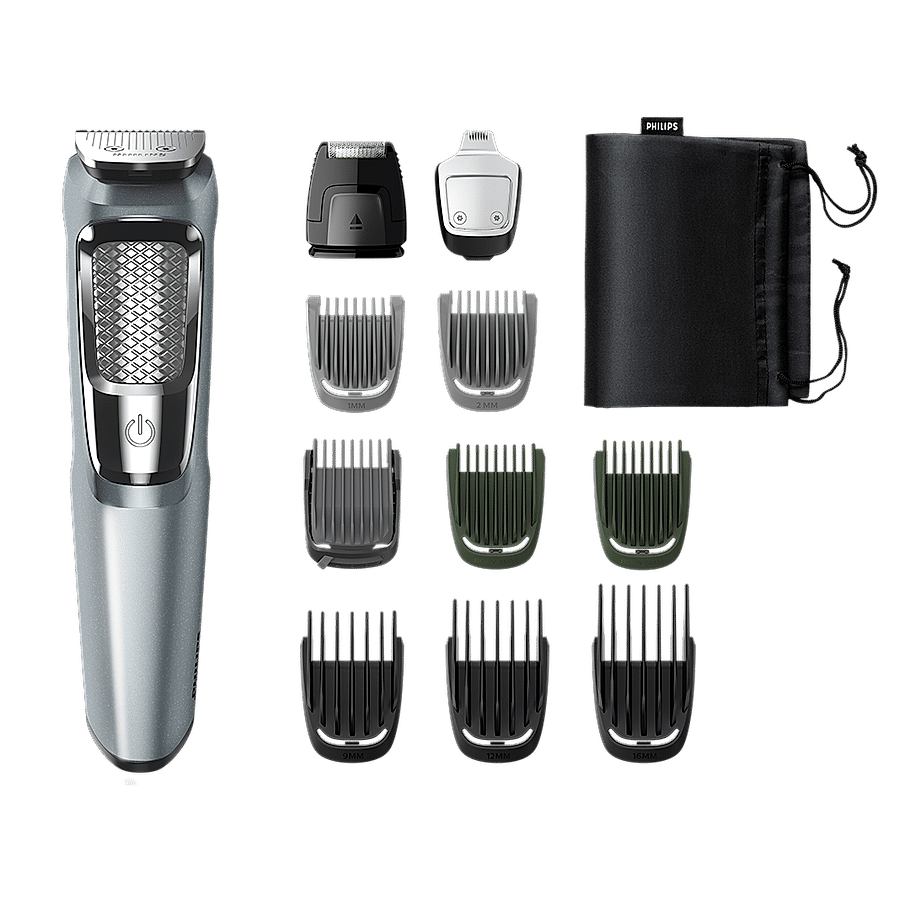 All in One Trimmer  - |  11 in 1 for Face, Head and Body | 75 Mins Run Time with Quick Charge | MG3760/33