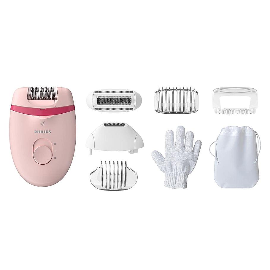Philips- | Corded Compact Epilator BRE285/00 | Pink | With 6 Month Warranty Just For Employees*