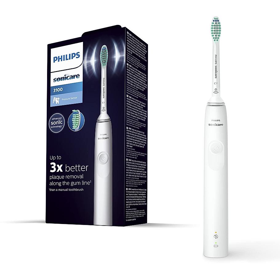 Philips- | 3100 series Sonic electric toothbrush HX3671/13 | Sonicare | With 6 Month Warranty Just For Employees*