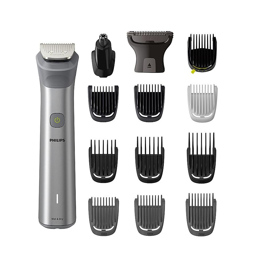 All in One Trimmer- I 13 in 1 Face, Body & Private Parts I Twin Trim All Metal Steel Blades I 120 min runtime I 5 min Quick Charge | No Oil Required I MG5930/65